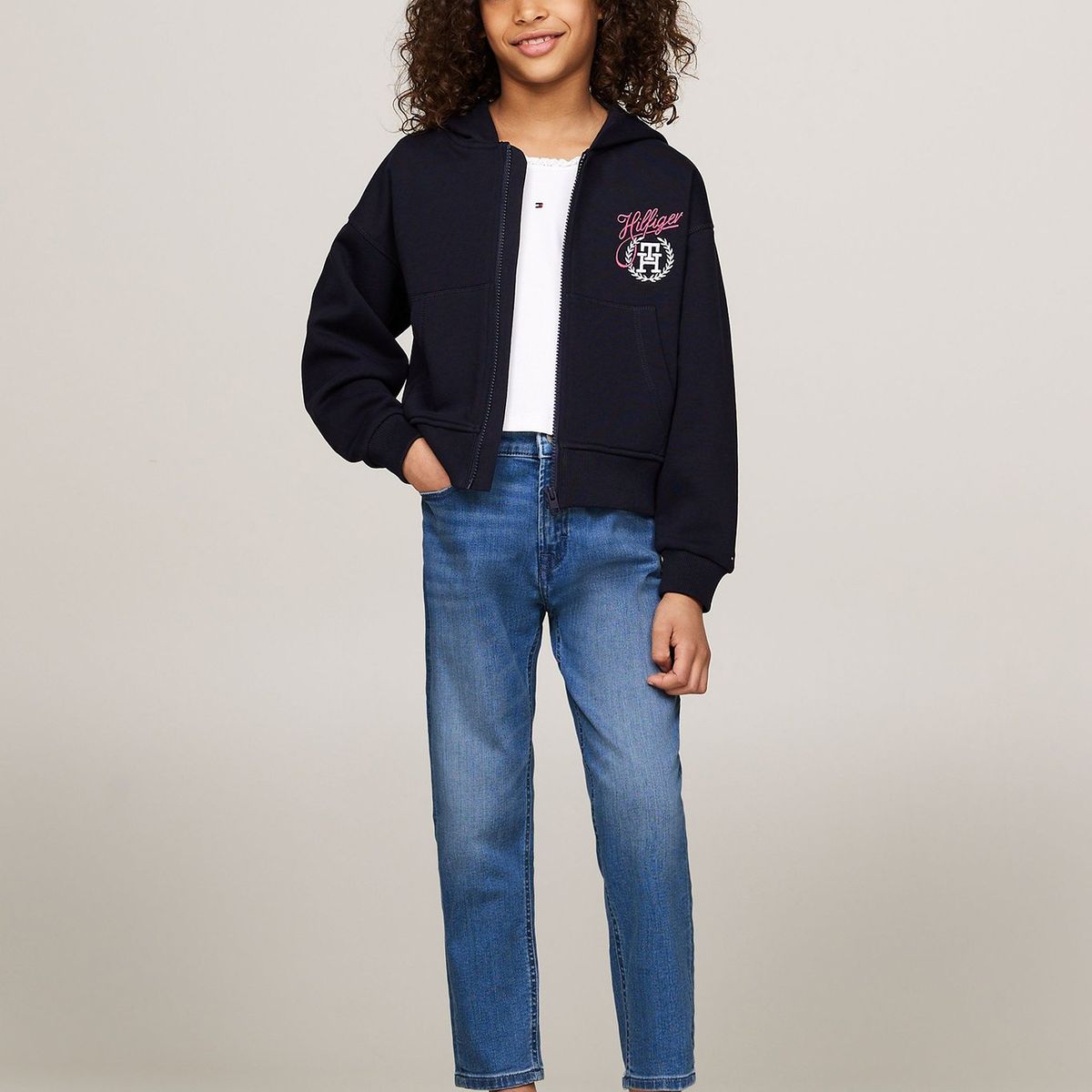TOMMY HILFIGER - Jeans Fit Cónico Con Lavado Ligero Azul Tommy Hilfiger