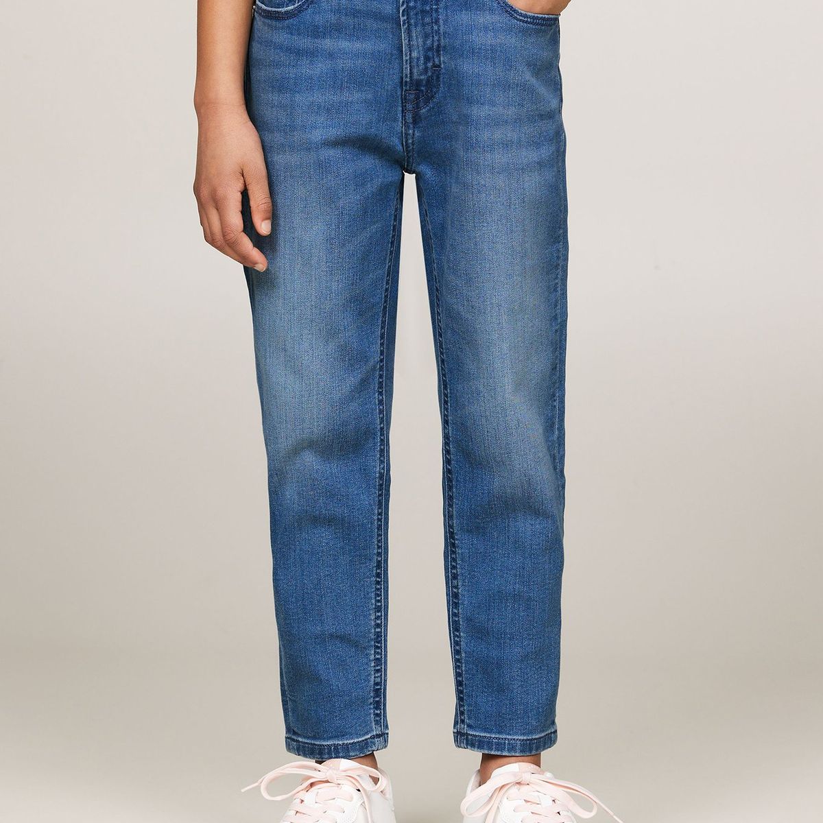 TOMMY HILFIGER - Jeans Fit Cónico Con Lavado Ligero Azul Tommy Hilfiger