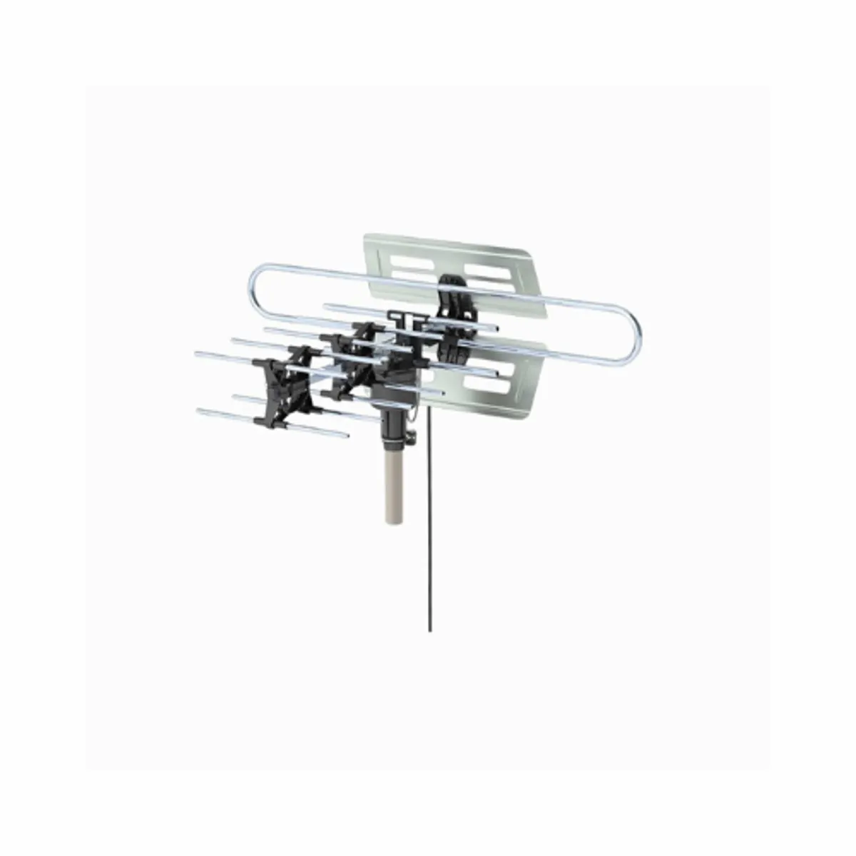 LBN - Antena De Tv Exteriores, Control Remoto, Rotación 360 Lbn