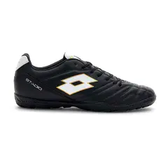 LOTTO - Zapato de Baby Futbol Hombre - Stadio TF Negro Blanco - Negro - 42,5