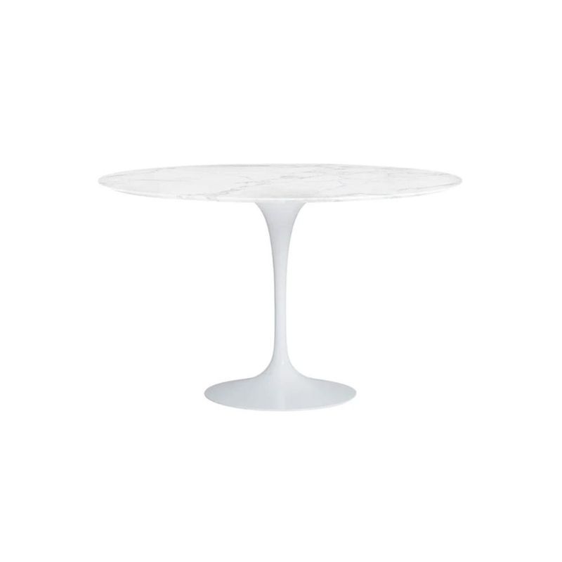 REMATIME - Mesa de Comedor Tulip Mármol 120 cm