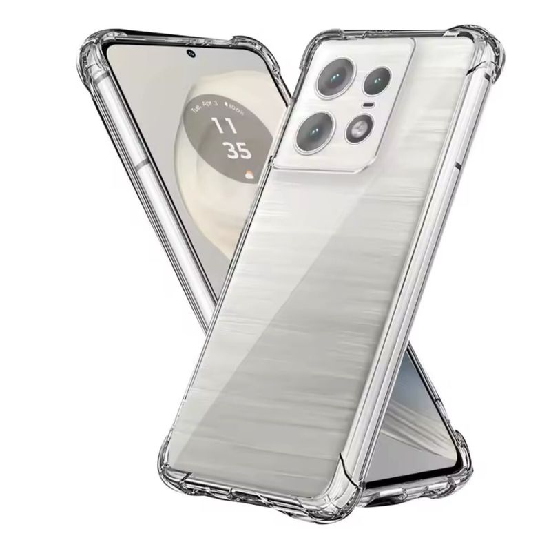 GENERICO - Carcasa Transparente Reforzado Para Motorola Edge 50 Pro