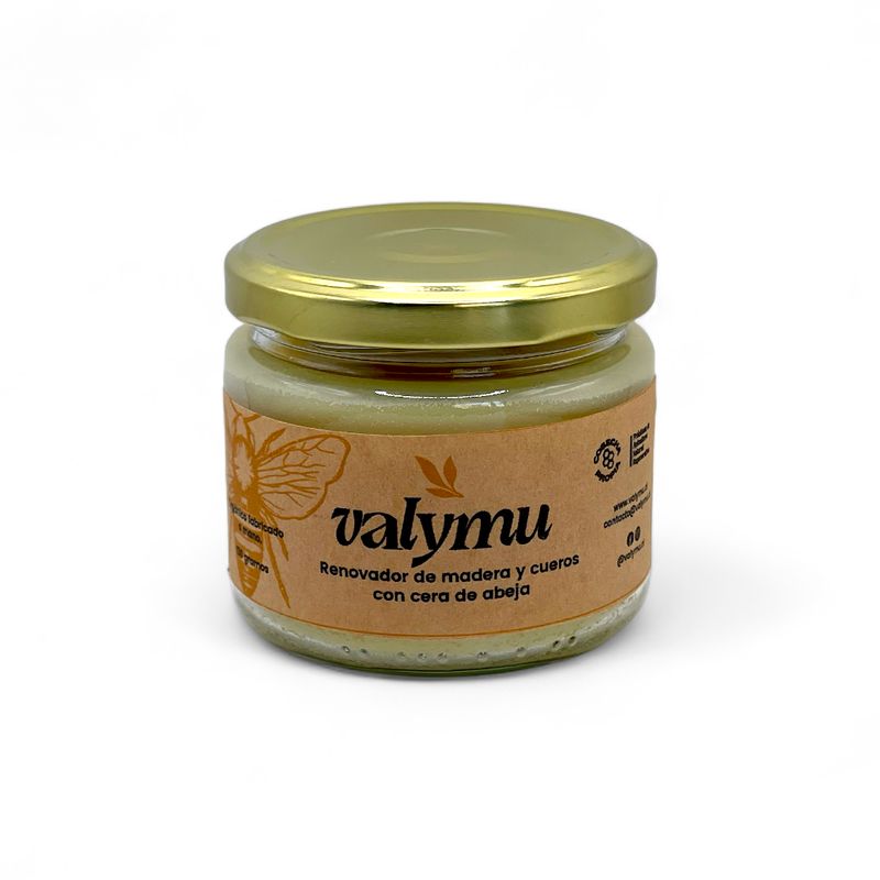 GENERICO - Renovador De Madera Y Cueros Con Cera De Abeja Valymu