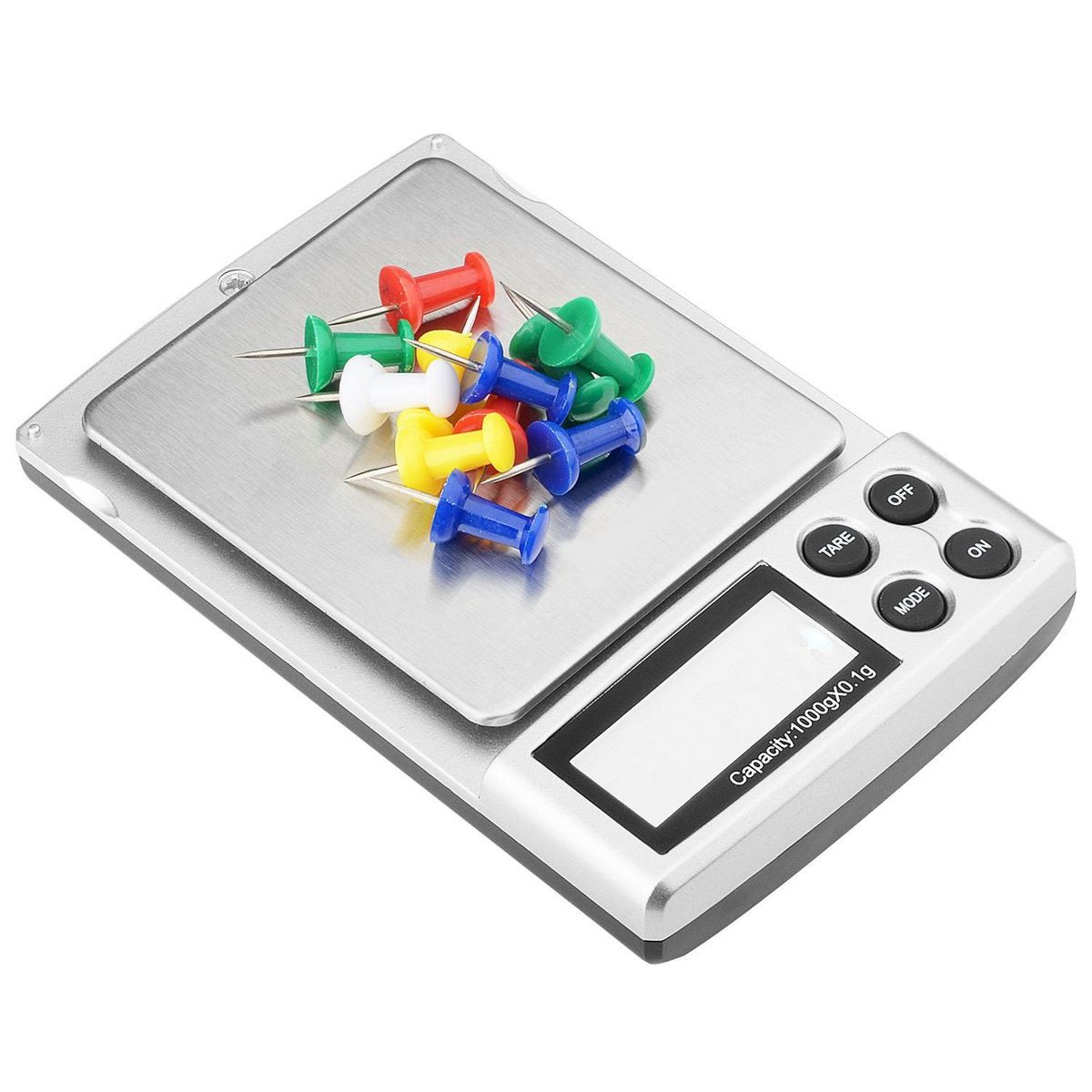 GENERICO - Mini Pesa Digital Gramera 0.1 a 1000gr