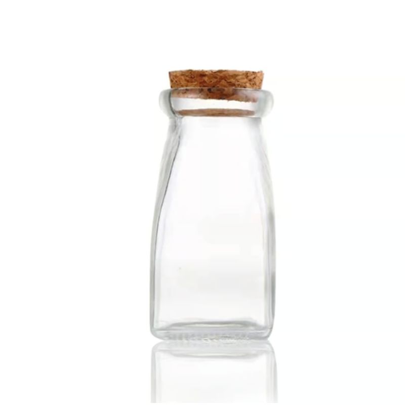 GENERICO - Frasco Vidrio Tapa Corcho 100ML