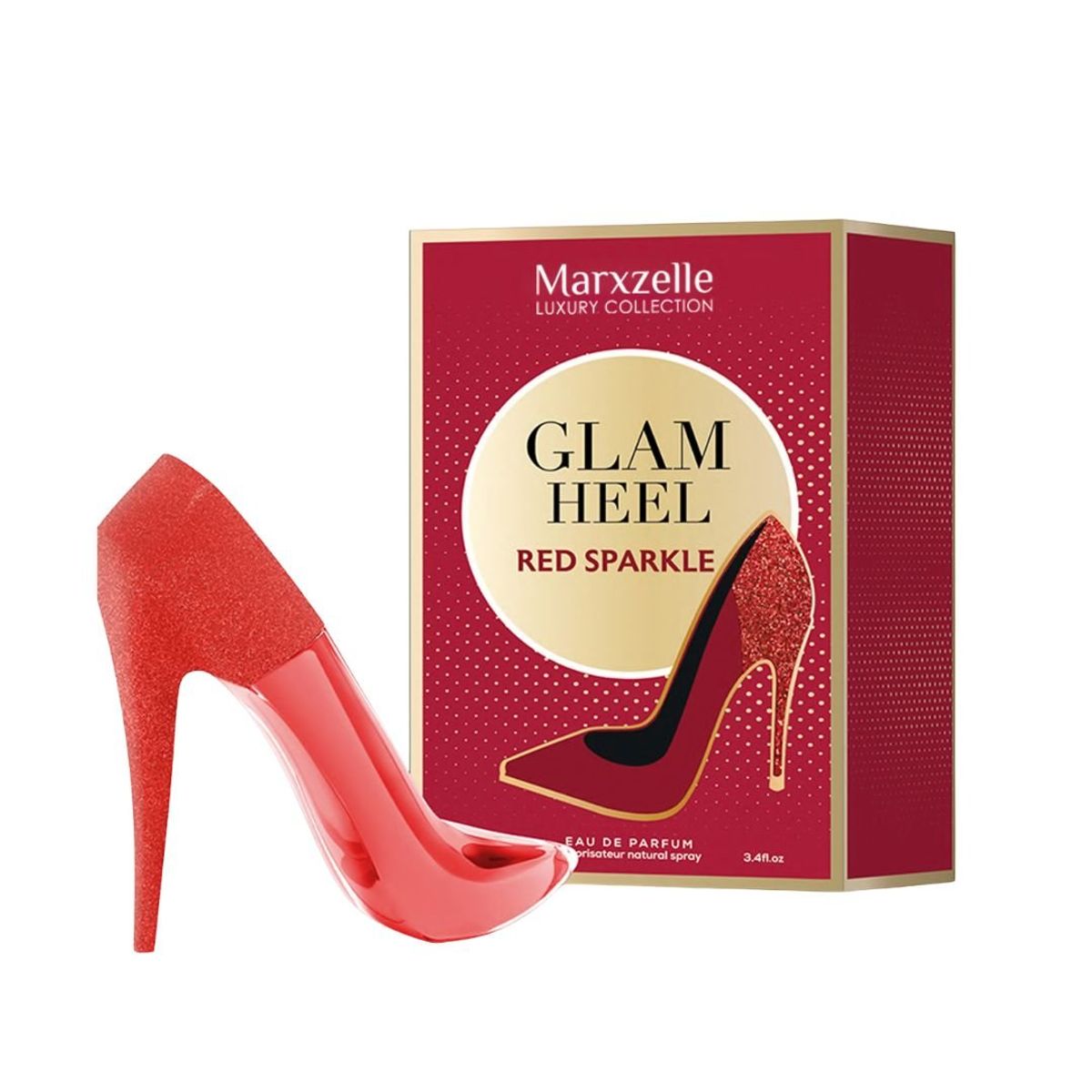 MARXZELLE - Marxzelle Glam Heel Red Sparkle EDP 100 ml