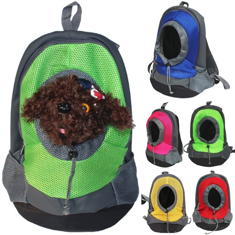 GENERICO - Mochila Transportador para Mascotas Perros Gatos Talla M AZUL