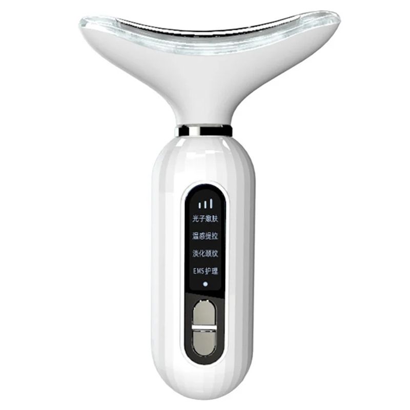 GENERICO - Masajeador Lifting De Papada Tecnología Led Reductor Cuello