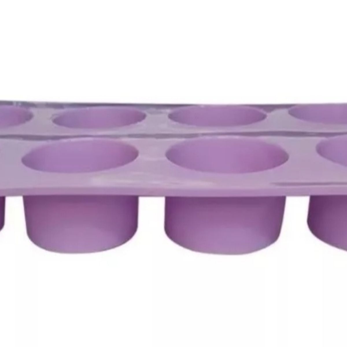 GENERICO - Molde Para Cupcakes De Silicona 8 Queques Reposteria Cocina