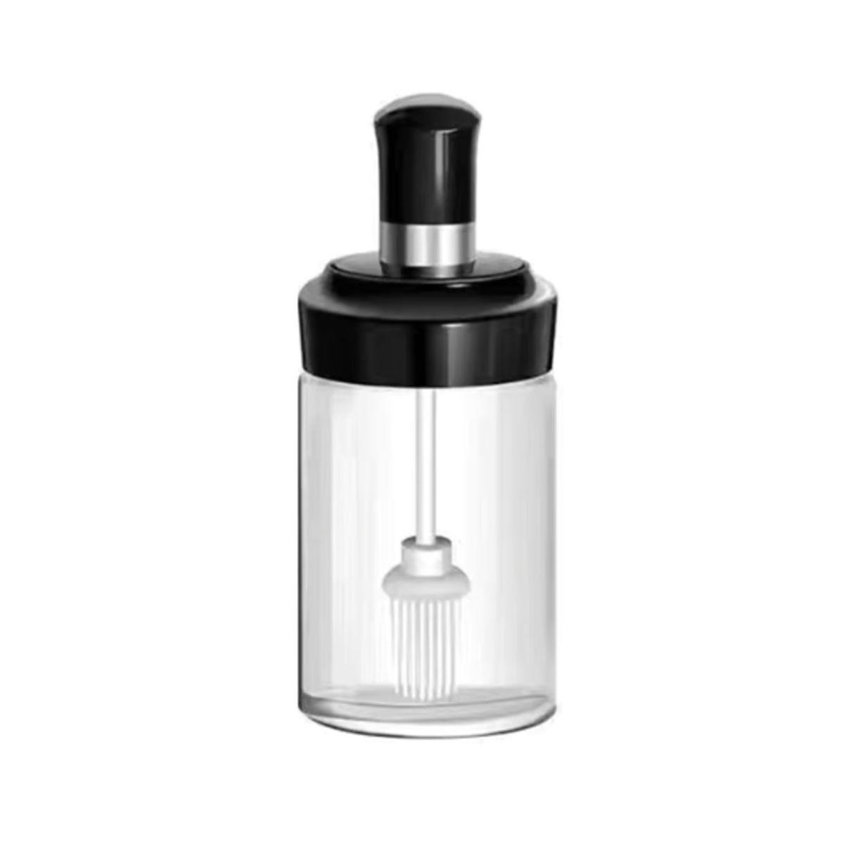 GENERICO - Frasco De Vidrio Dispensador De Aceite Con Brocha