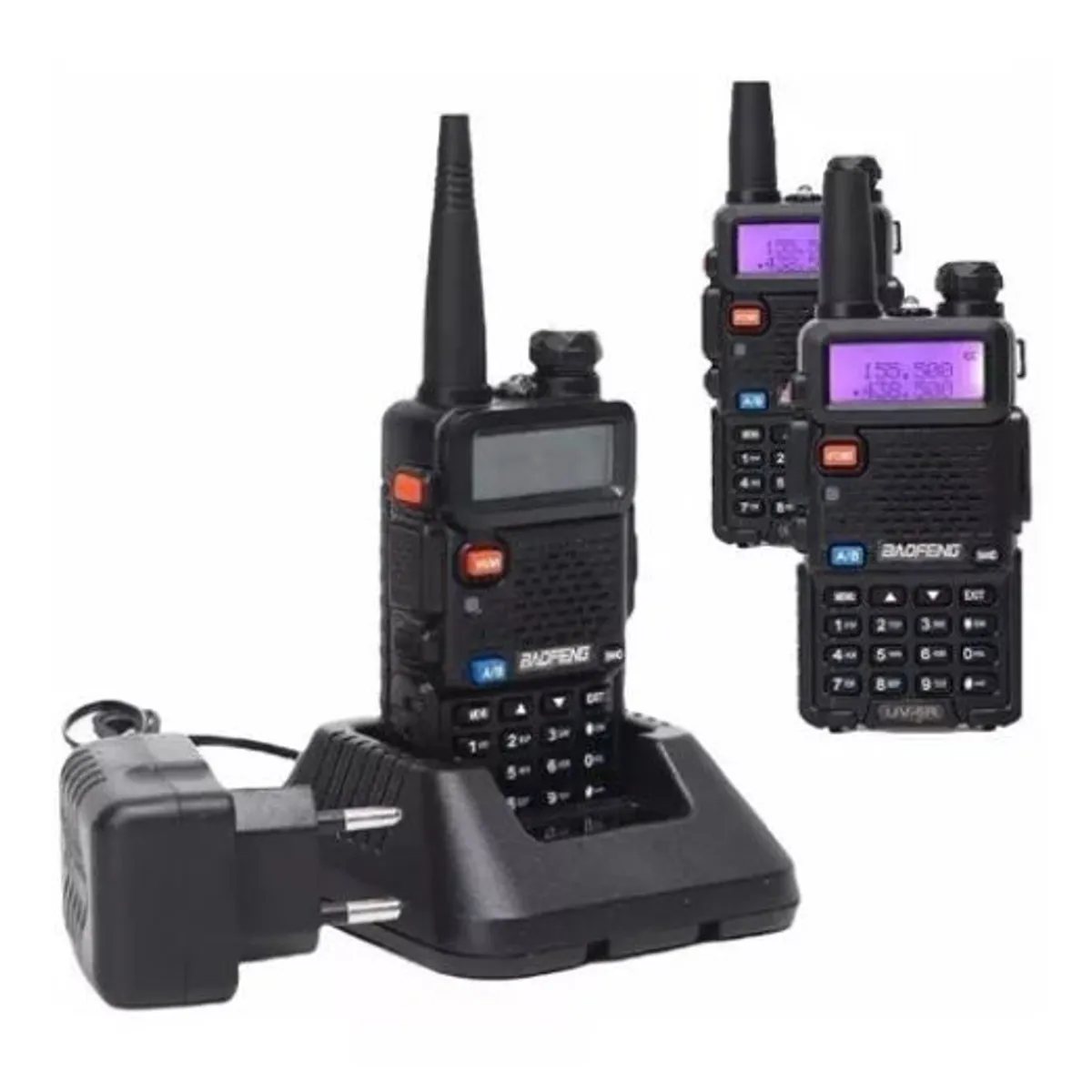 SHOP EHOME BAG - Pack X2 Radio VHF Baofeng Comunicadores Portátiles