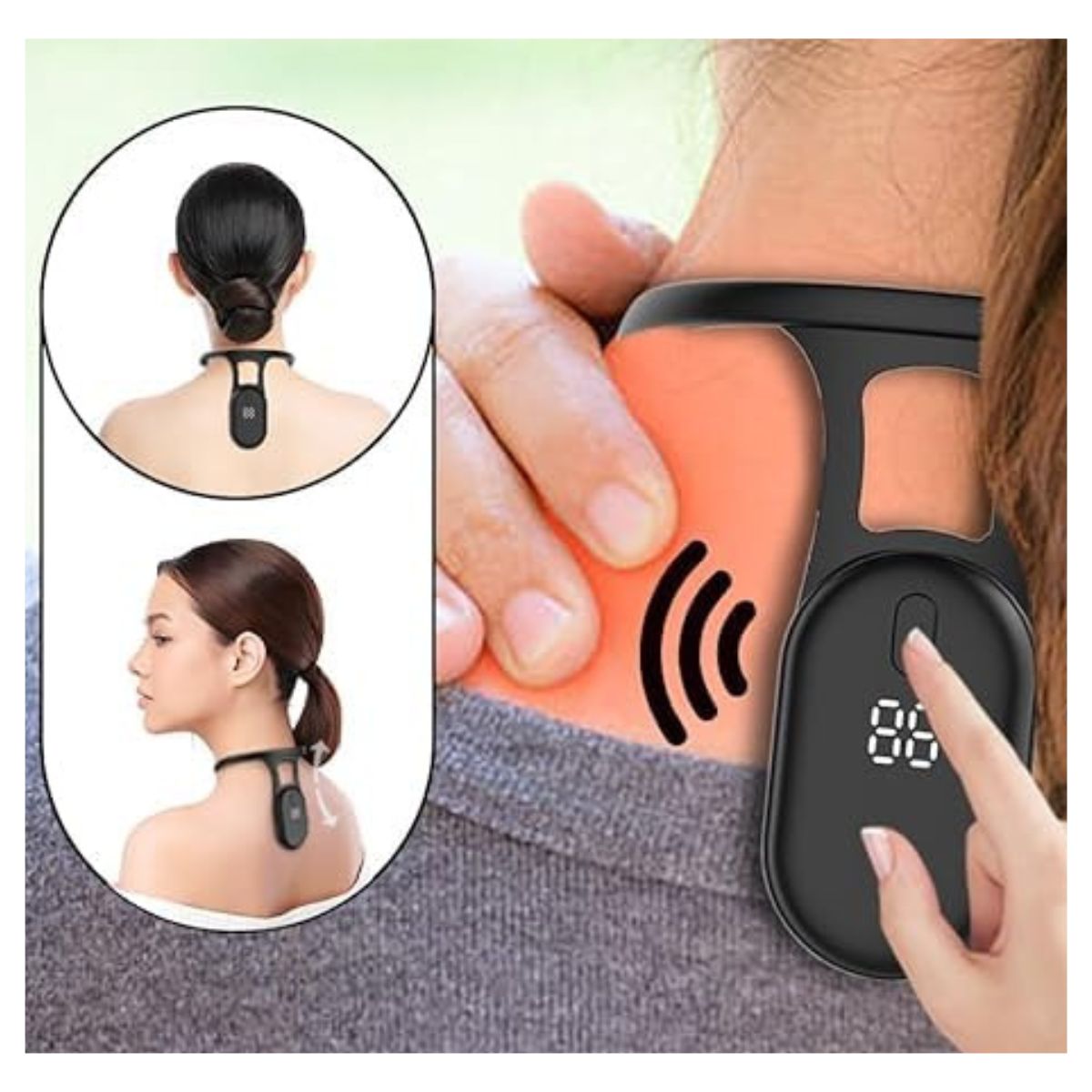 GENERICO - Corrector de Postura con Masaje Ultrasónico