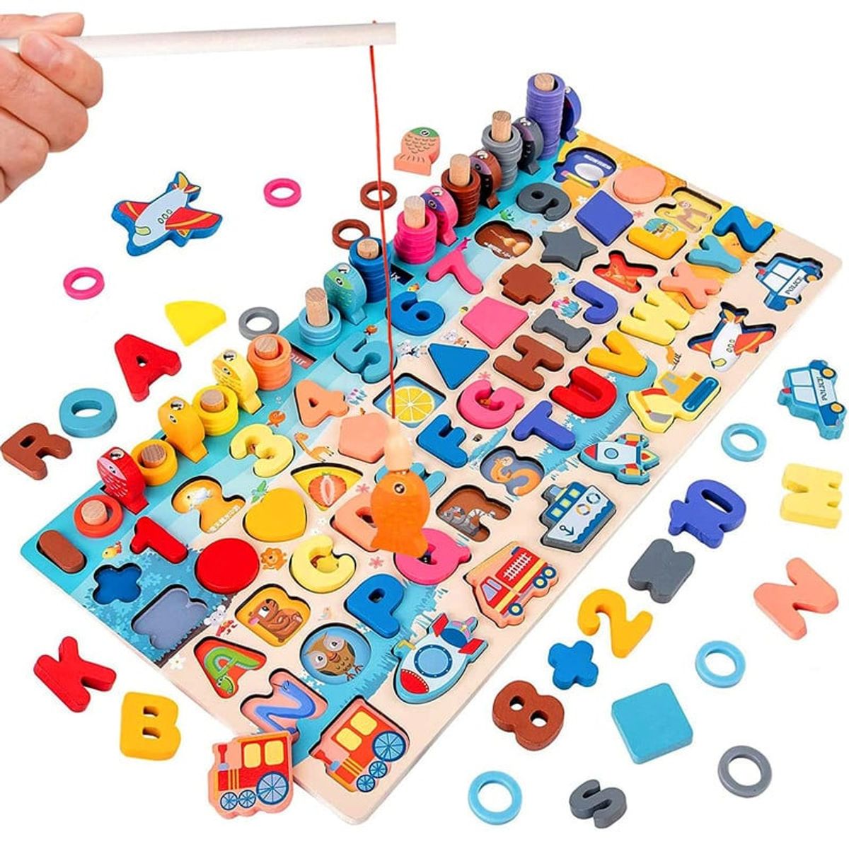 GENERICO - Juego Rompecabezas Madera Niños Puzles Diversión Jer