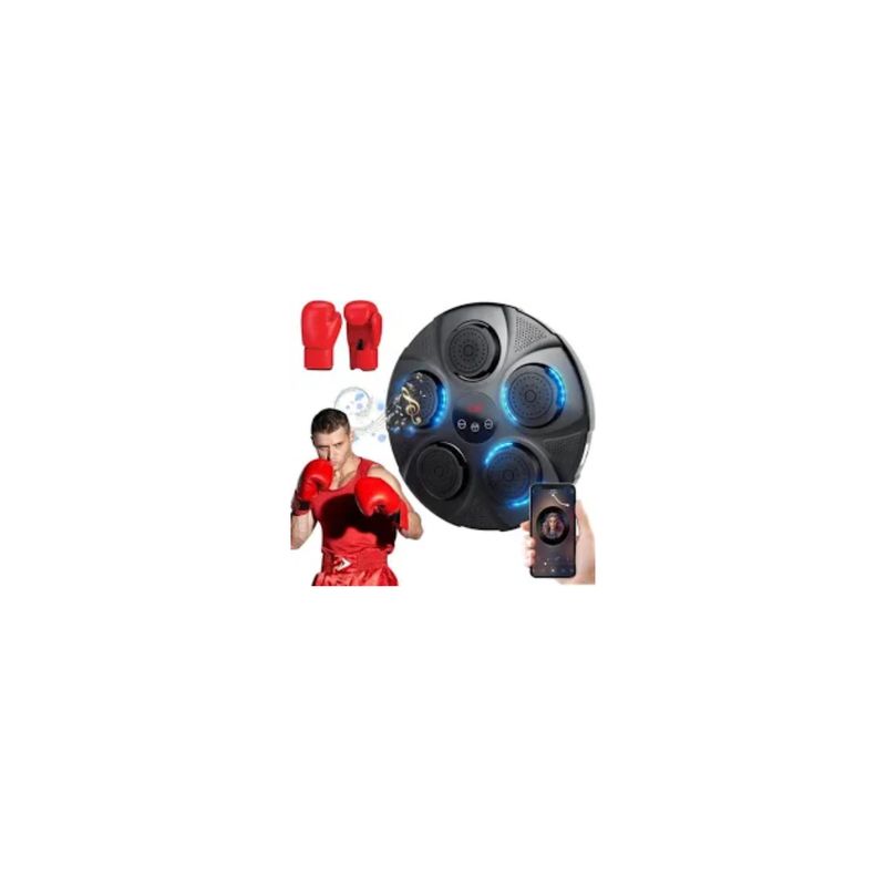 GENERICO - Maquina De Boxeo Musical Luces Bluetooth