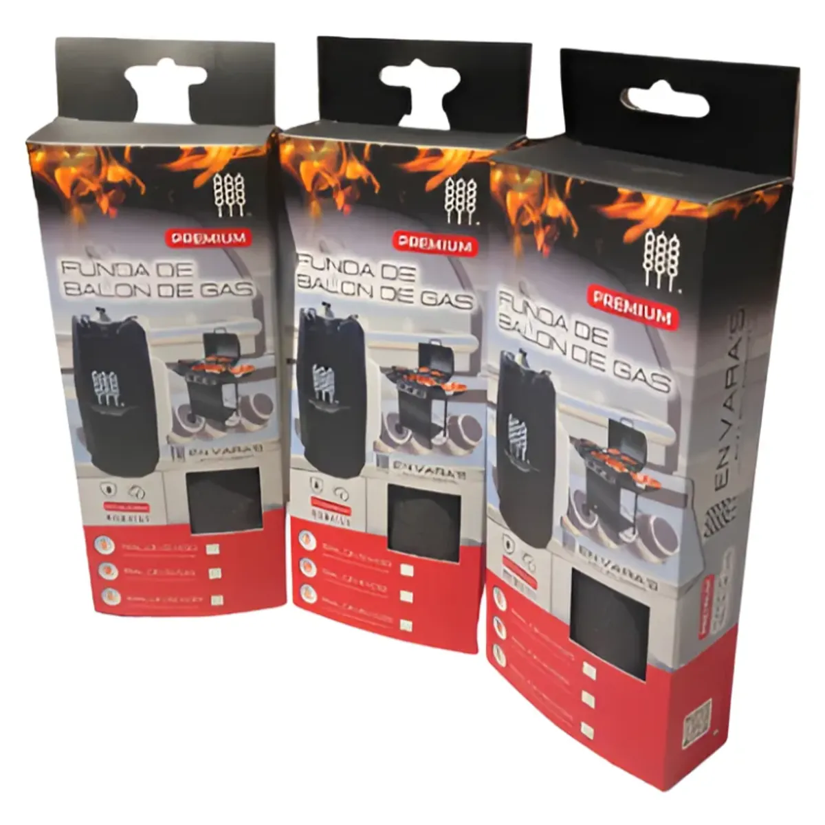 EN VARA'S MEATS & GRILL - Funda Cobertor para balón Cilindro de Gas 11 kgs