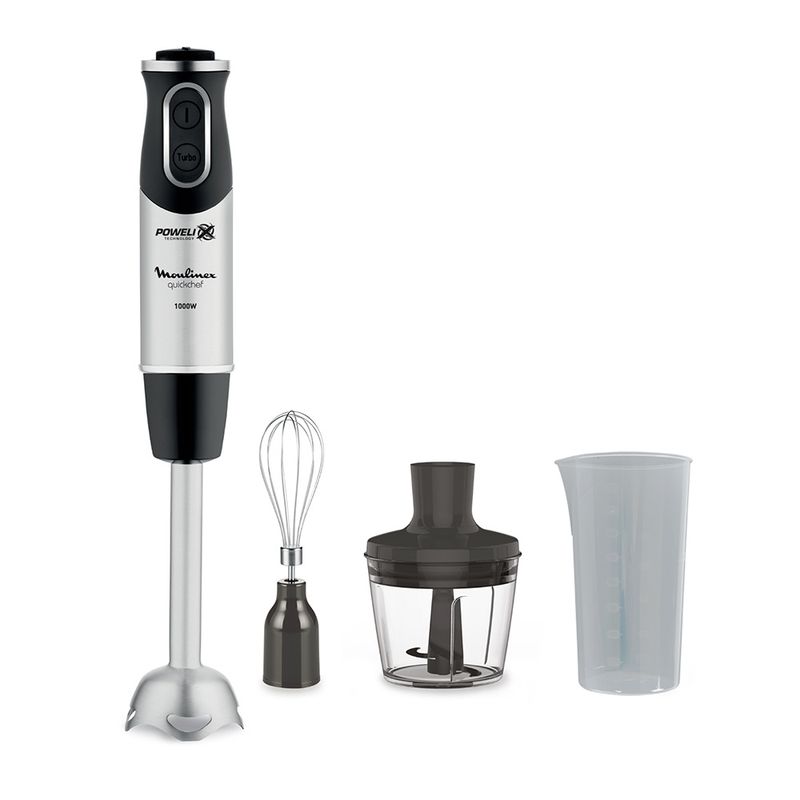 MOULINEX - Batidora de inmersión 3 en 1 Quickchef Moulinex