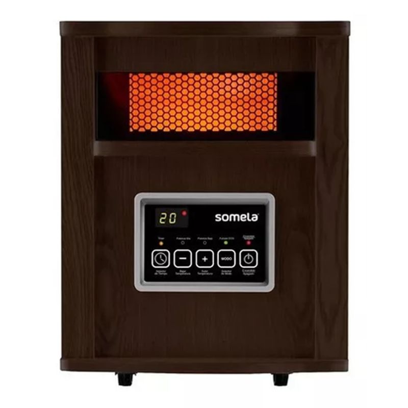 SOMELA - Estufa Eléctrica Somela Ptc Led 6000