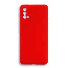 JOIGO - Carcasa Para Oppo Reno 6 Lite Goma Rojo