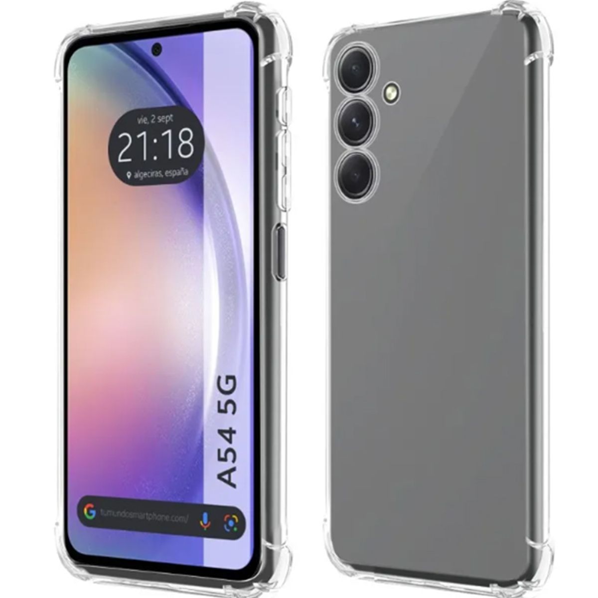 JOIGO - Carcasa Transparente Antigolpes Para Samsung A54 5G