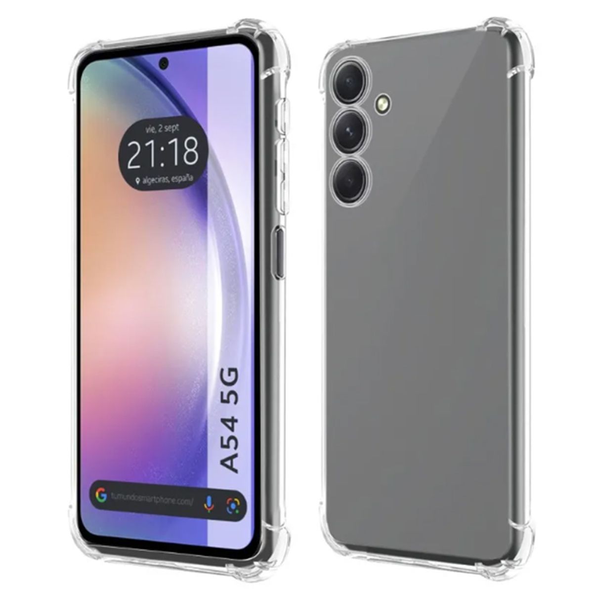 JOIGO - Carcasa Transparente Antigolpes Para Samsung A54 5G