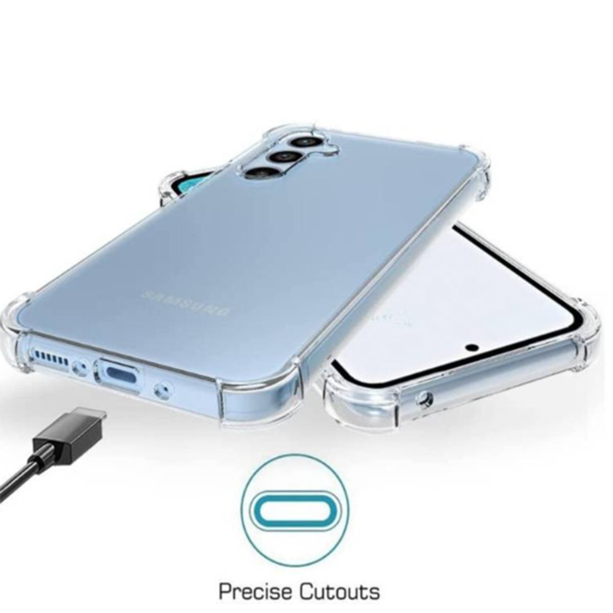 JOIGO - Carcasa Transparente Antigolpes Para Samsung A54 5G