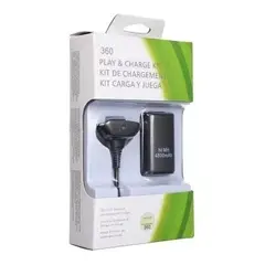 ROZENBERG SPA - Kit Carga Y Juega Xbox360 Batería Y Cable Cargador