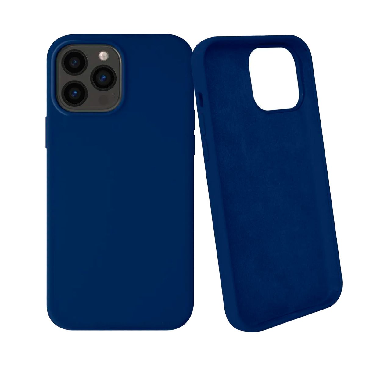 JOIGO - Carcasa Para iPhone 15 Pro Max Goma Azul