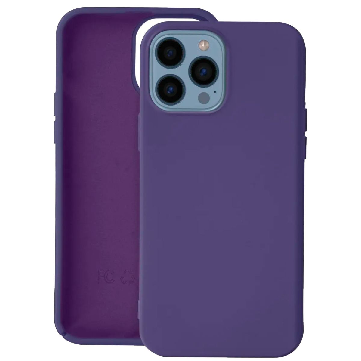 JOIGO - Carcasa Para iPhone 15 Pro Max Goma Morado