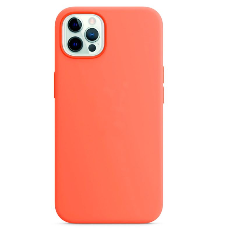 JOIGO - Carcasa Para iPhone 13 Pro Max Goma Naranja