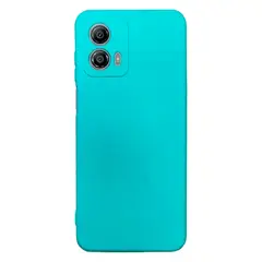 JOIGO - Carcasa Funda Para Motorola G53 Goma Turquesa