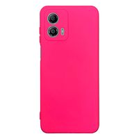 Carcasa funda Para Motorola G53 Goma Fucsia
