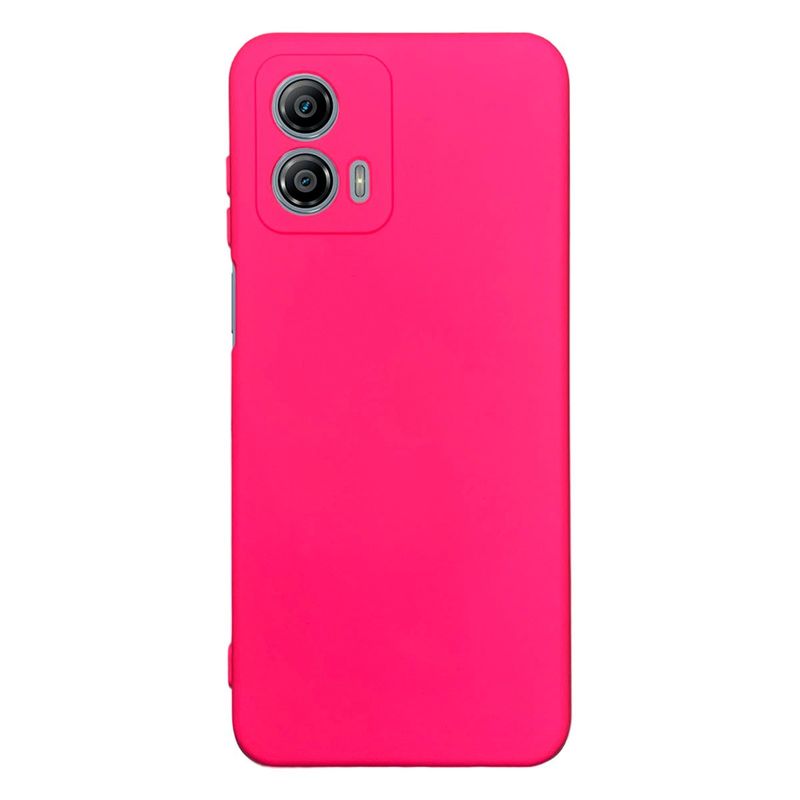 JOIGO - Carcasa  funda Para Motorola G53 Goma  Fucsia