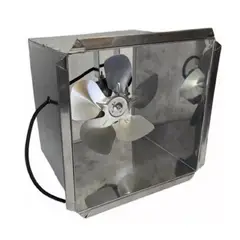 GENERICO - Extractor de aire 12 pulgadas cuadrado quincho campana cocina