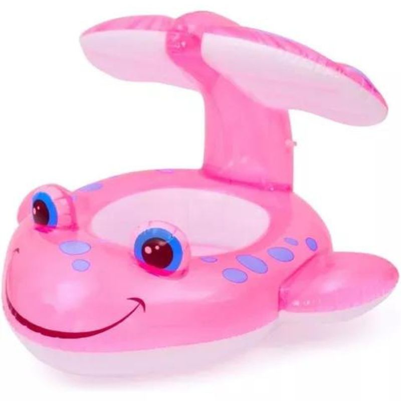 GENERICO - Flotador Inflable Ballena con Techo