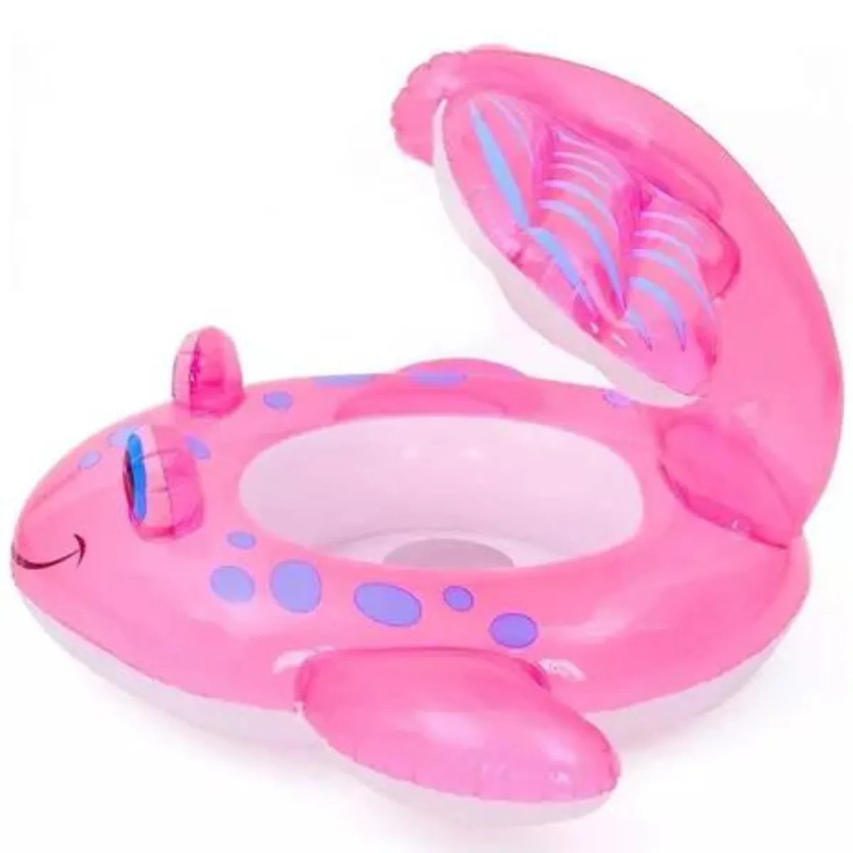 GENERICO - Flotador Inflable Ballena con Techo