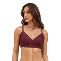 Bralette con costuras internas que simulan arcos 091090 Vino