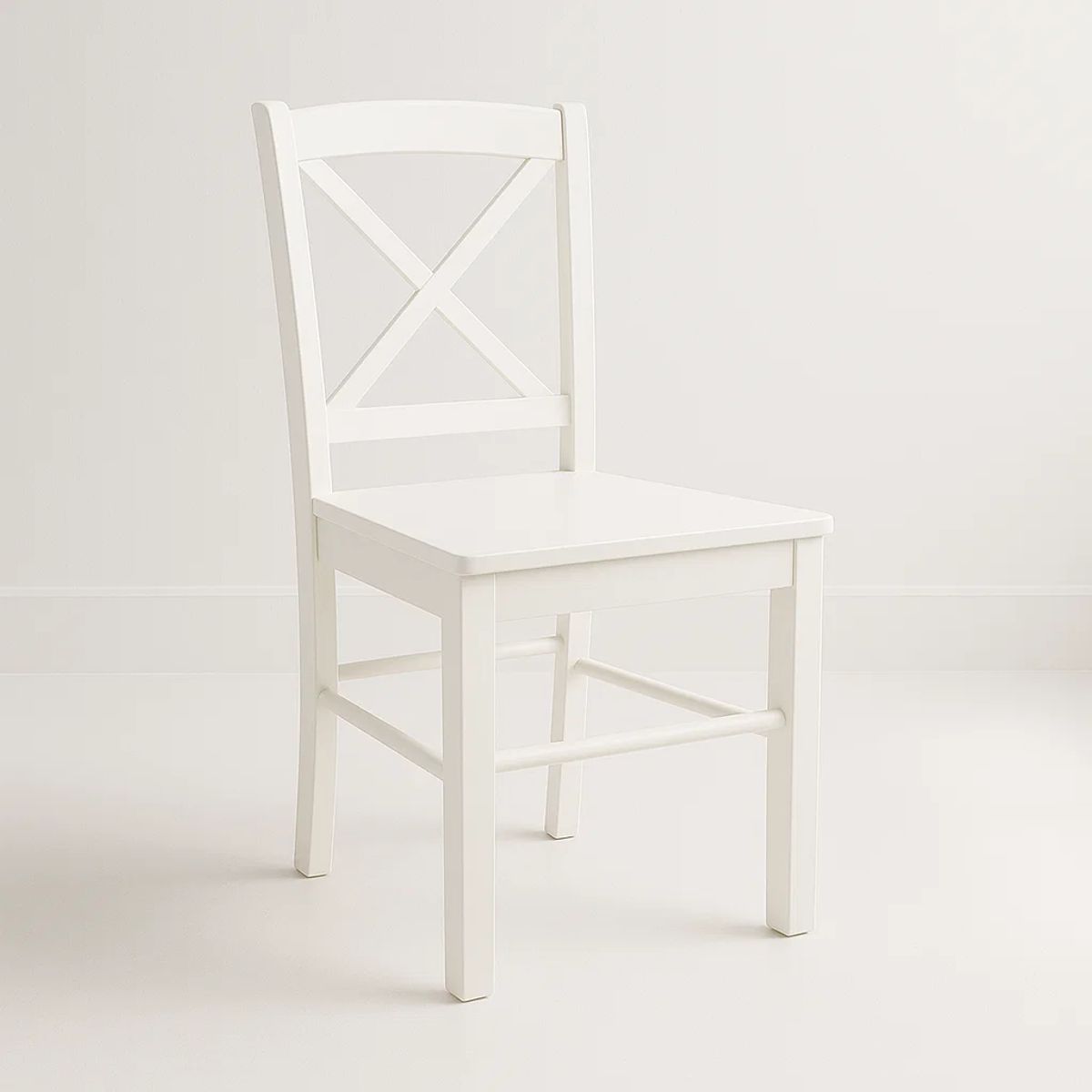 KLIK - Silla de Madera Simply Blanca KLIK