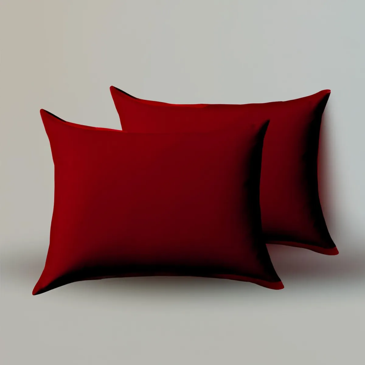GENERICO - Pack de Almohada 70x40 cm Comodidad para un Sueño Reparador Burdeo