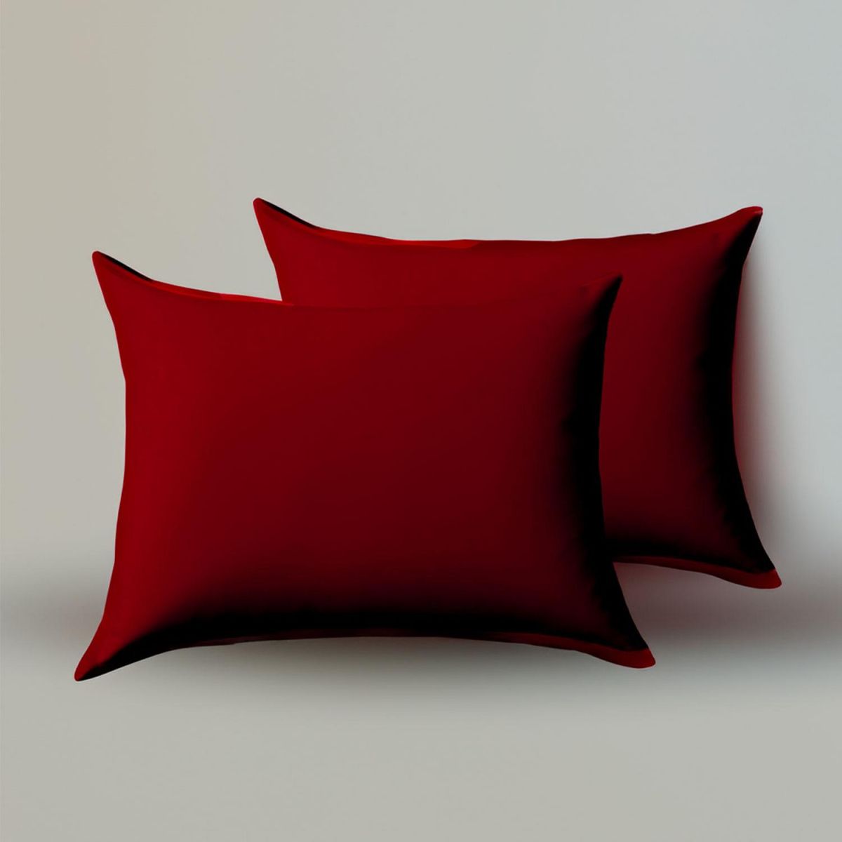 GENERICO - Pack de Almohada 70x40 cm Comodidad para un Sueño Reparador Burdeo