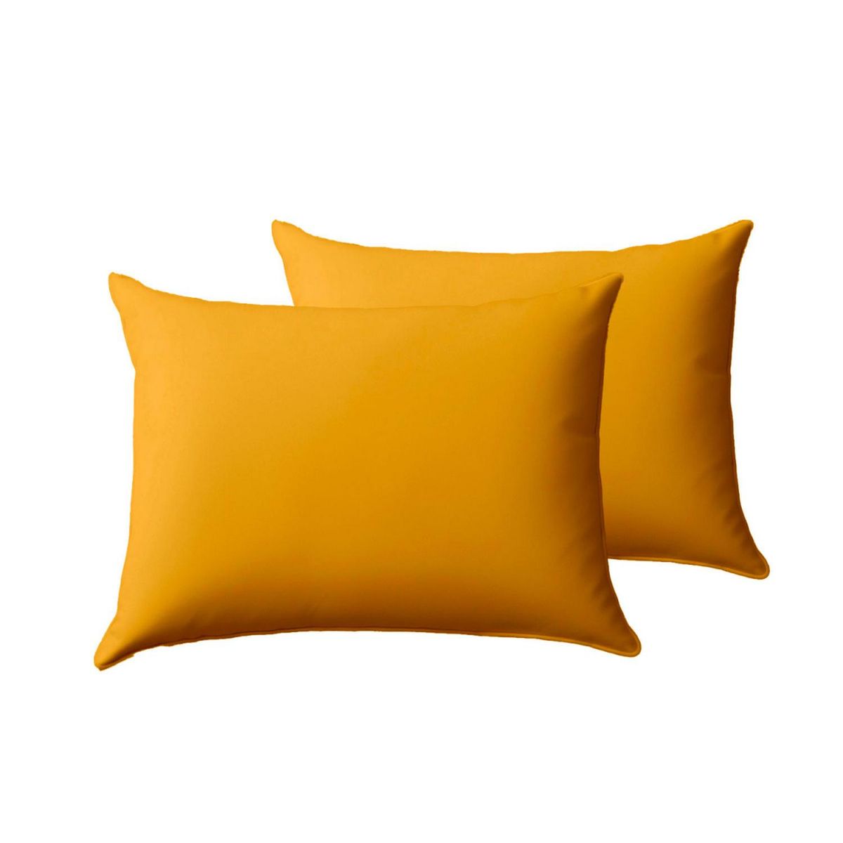 GENERICO - Pack de Almohada 70x40 cm Comodidad para un Sueño Reparador Mostaza