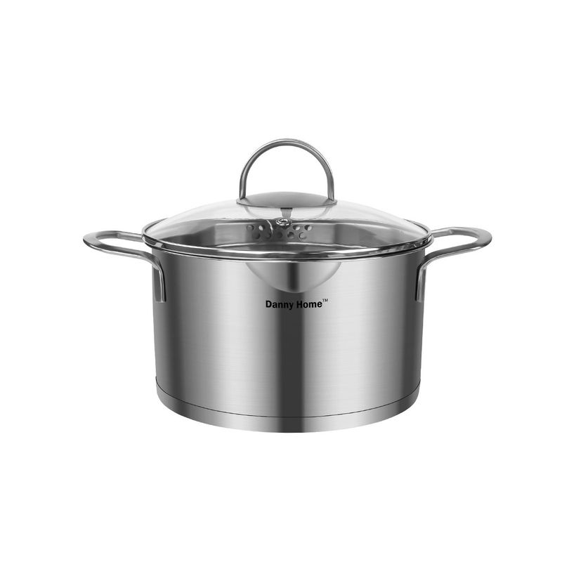 DANNY HOME - Olla Cacerola con Tapa Danny Home SS Classic - 2.6 L