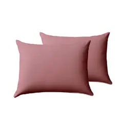 GENERICO - Pack de Almohada 70x40 cm Comodidad para un Sueño Reparador Rosa Palo