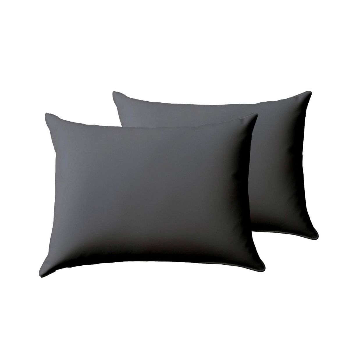 GENERICO - Pack de Almohada 70x40 cm Comodidad para un Sueño Reparador Gris