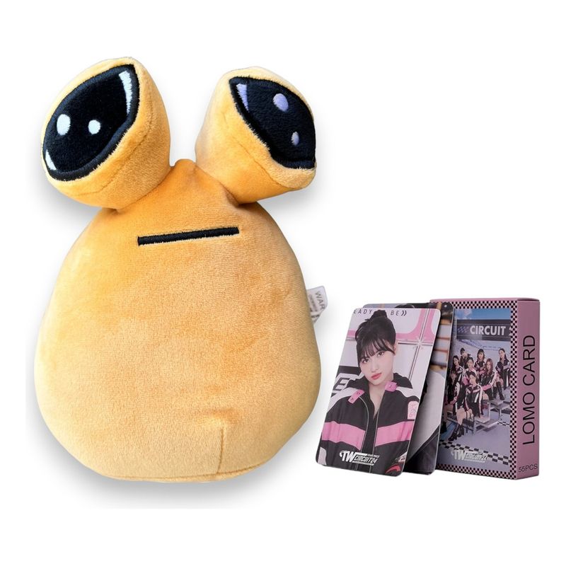 GENERICO - Photocards Twice Circuit 24 más Peluche Alien Pou Tik Tok