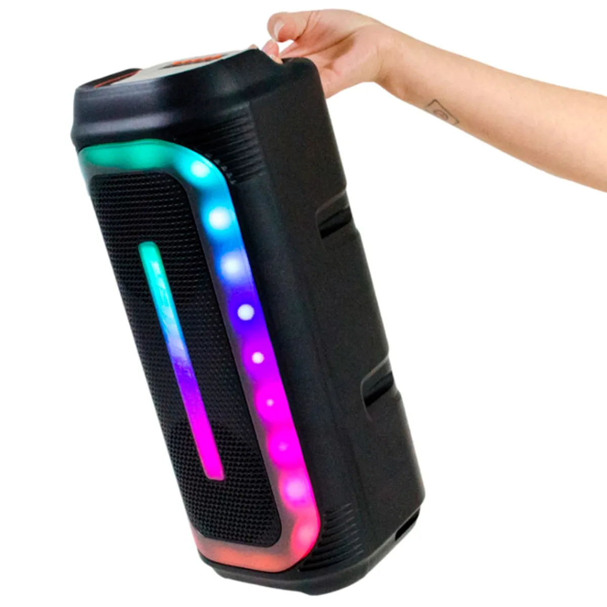 GENERICO - Parlante Bluetooth Speaker Altavoz Con Luz Led