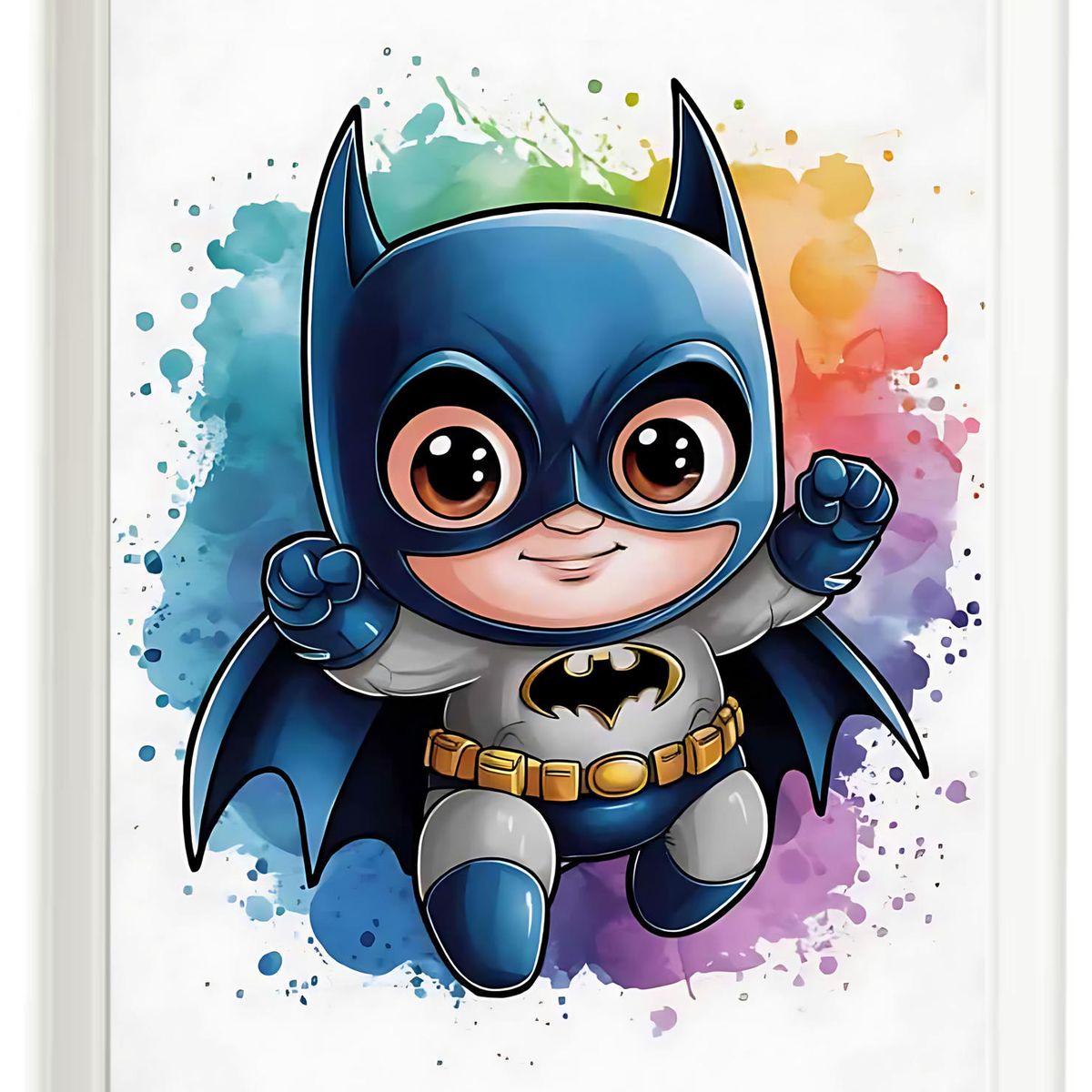 DECORACION CREATIVA - Set Cuadros Infantil DC - Heroes Baby Originales Liga 3