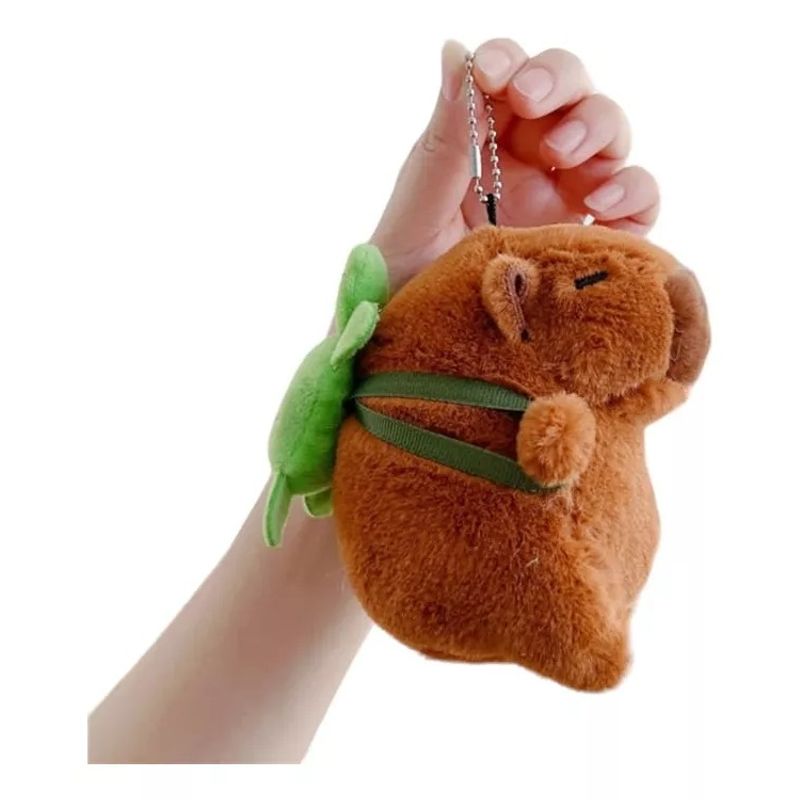 GENERICO - Peluche Llavero Colgante Capibara 14 Cm Aprox