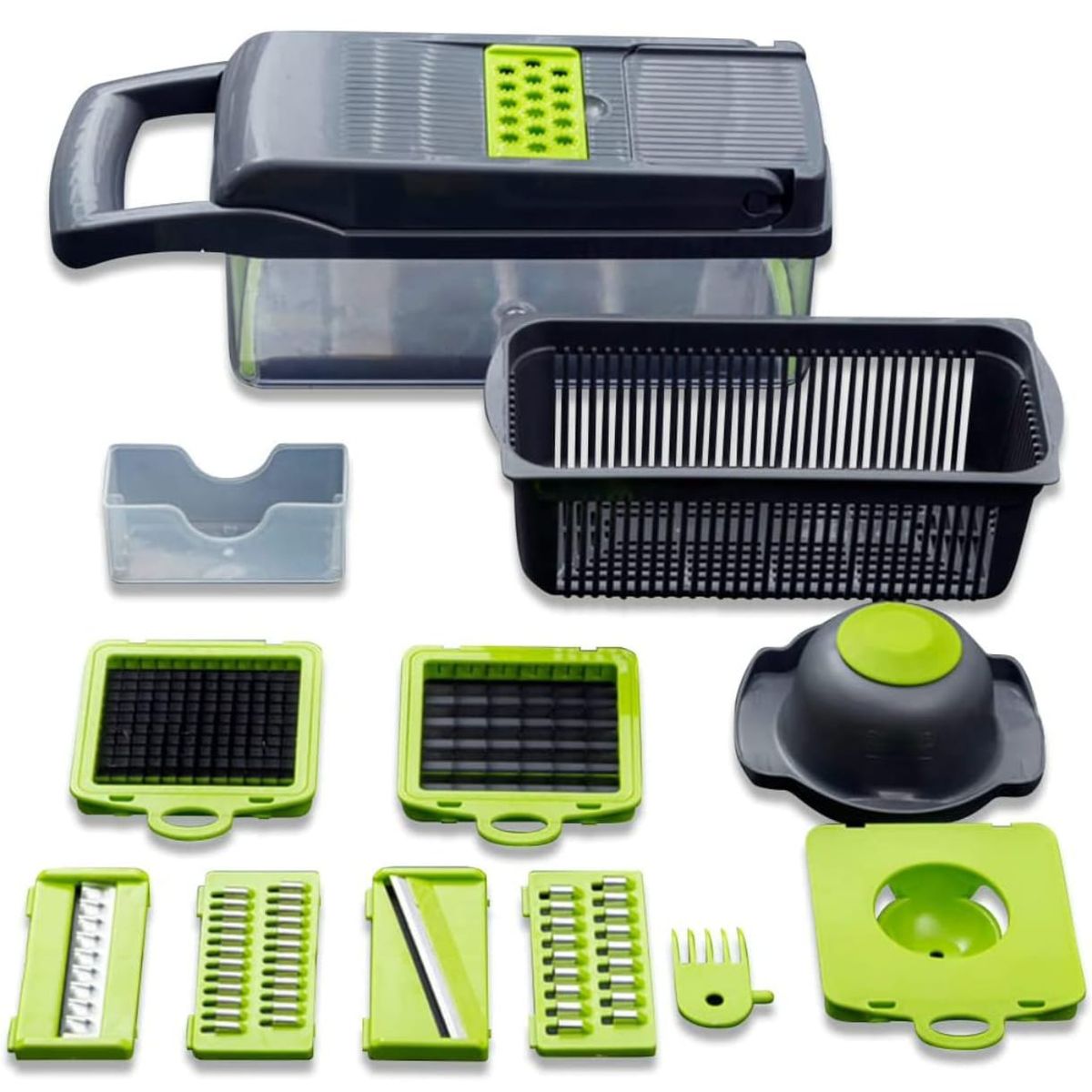 GENERICO - Cortador Picador De Verduras 16 En 1