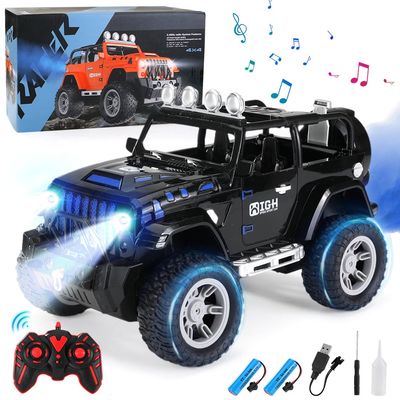 Imagen 2 del producto Coche de Juguete de Control Remoto para Niños con 2 Pilas