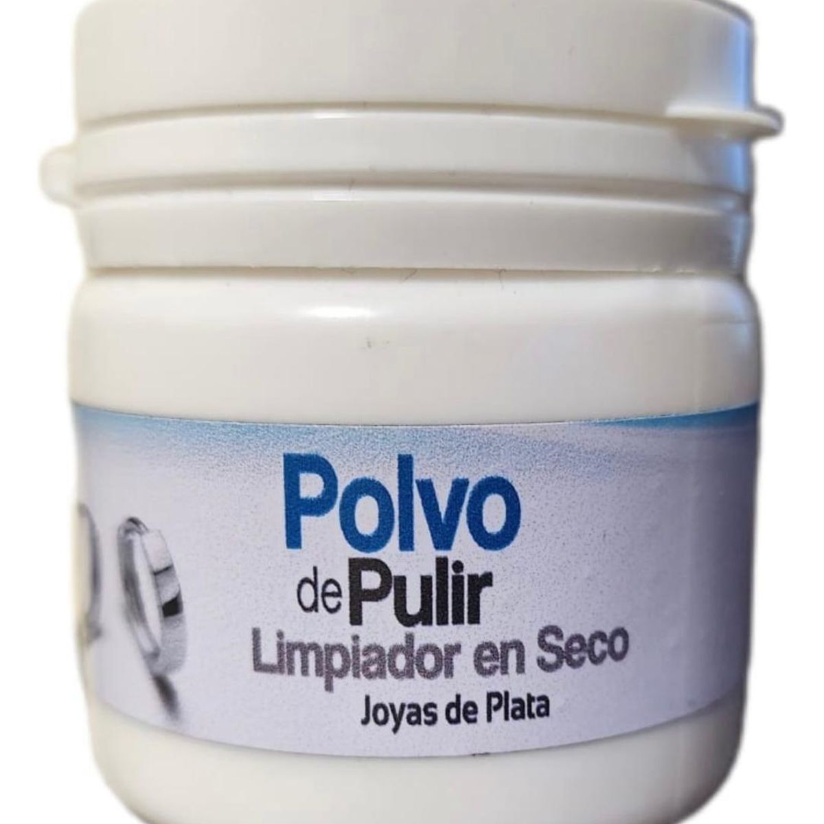GENERICO - polvo limpiador de joyas de plata + 3 paños de pulir